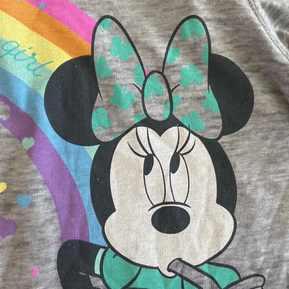 Disney Lightweight Minnie “One Lucky Girl” Girl’s Hoodie